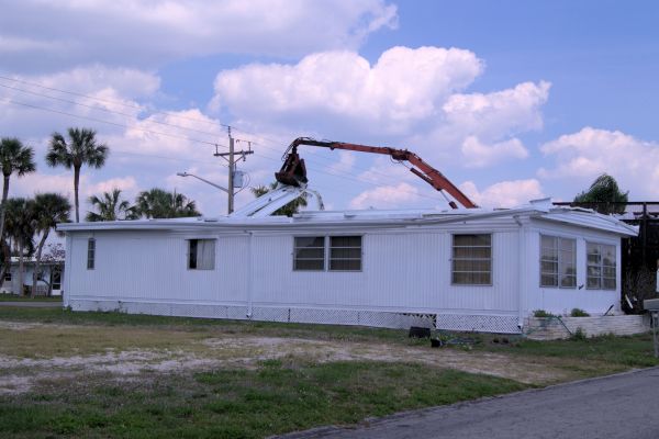 Mobile Home Demolition in Greenfield