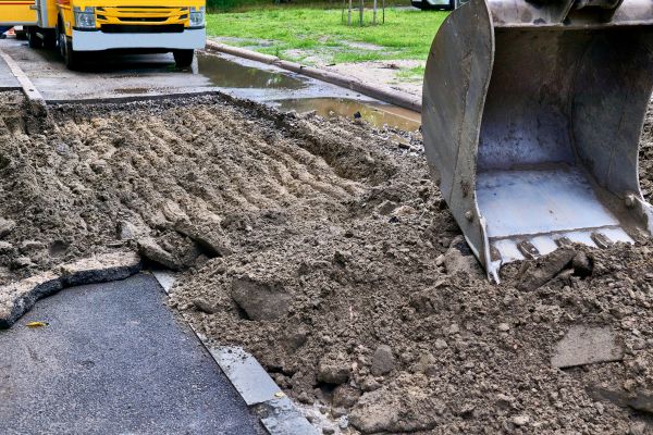 Blacktop Removal in Greenfield