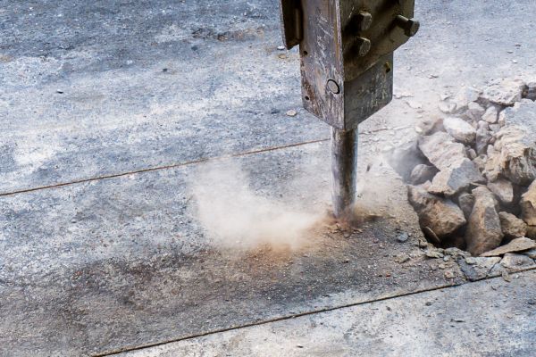 Concrete Patio Removal in Greenfield