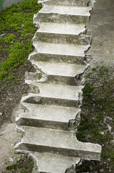 Concrete Steps Demolition in Greenfield